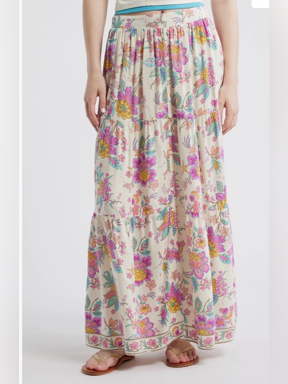 Half Moon Bay Maxi Skirt